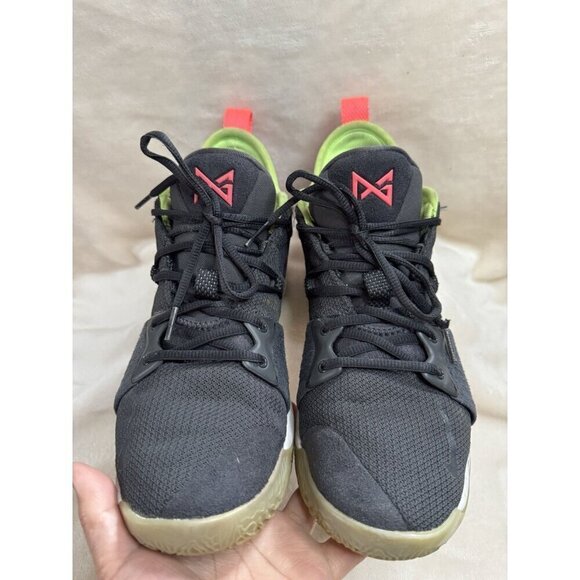 NIKE Paul George PG 2 Mens Black Athletic Basketball Shoes Sneakers Sz 8.5 main image 10